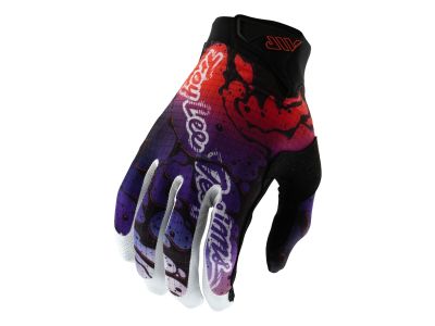 Troy Lee Designs Air rukavice, drip black/purple