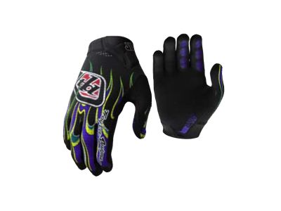 Troy Lee Designs Air gyerek kesztyű, fáklyás fekete/lila