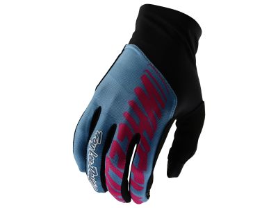 Troy Lee Designs Flowline gloves, peace-up cobalt