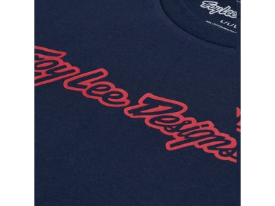 Troy Lee Designs Signature tričko, navy