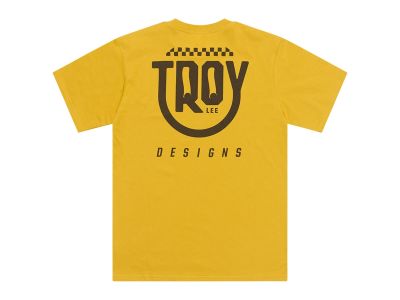 Troy Lee Designs Smiley póló, arany