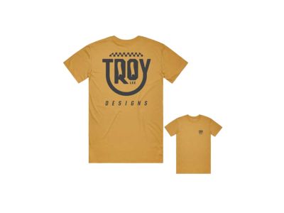Troy Lee Designs Smiley póló, arany