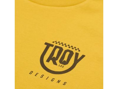 Troy Lee Designs Smiley póló, arany