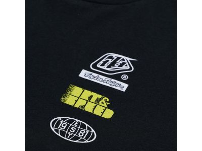 Tricou Troy Lee Designs Overload, negru