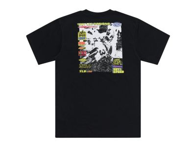 Tricou Troy Lee Designs Overload, negru