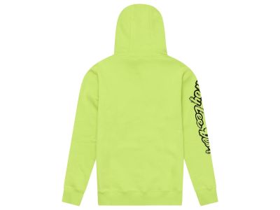 Troy Lee Designs Peace Out sweatshirt, glo yellow