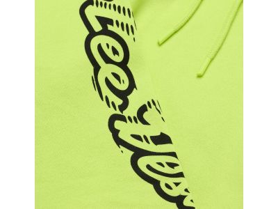 Troy Lee Designs Peace Out sweatshirt, glo yellow