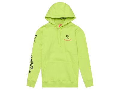 Troy Lee Designs Peace Out sweatshirt, glo yellow