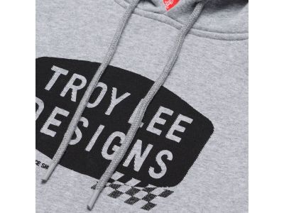 Troy Lee Designs Stamp mikina, šedá heather