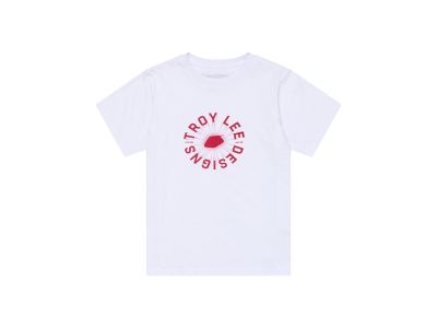 Troy Lee Designs gyerek póló, fehér színű