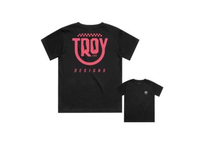 Troy Lee Designs Smiley koszulka dziecięca, czarna