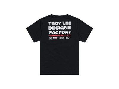 Troy Lee Designs Factory kids&#39; t-shirt, black