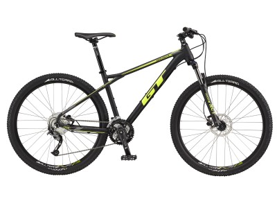 GT Avalanche 27.5 Sport 2017 black / neon yellow mountain bike