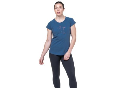 Mountain Equipment Mountain Flower dámske tričko, stellar blue