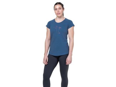 Mountain Equipment Mountain Flower dámske tričko, stellar blue