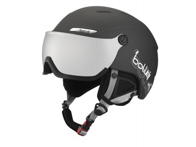 Bollé-B-Yond Visor sivo-strieborná lyžiarska helma