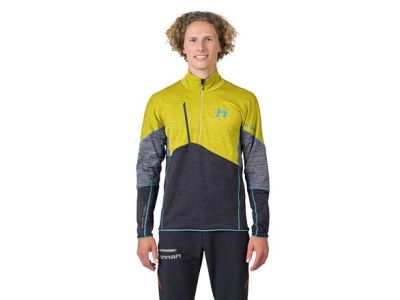 Hannah Niro Hz Sweatshirt, Citronelle/Anthrazit Mel
