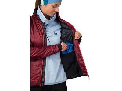 Kurtka damska Hannah Mirra, rowerowa czerwień