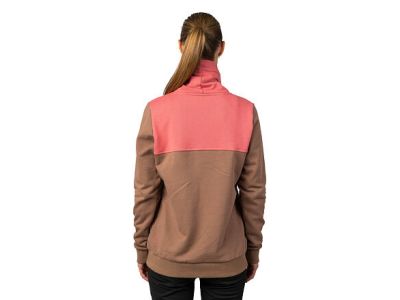Bluza damska Hannah Sibele, kolor coca mocha/wyblakły róż