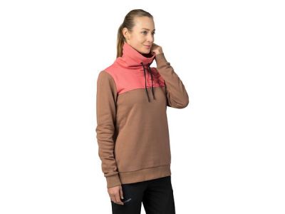 Bluza damska Hannah Sibele, kolor coca mocha/wyblakły róż