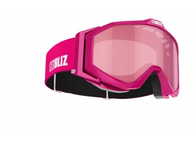 Bliz Edge JR OTG Różowe, Dziecięce gogle narciarskie w kolorze różowym