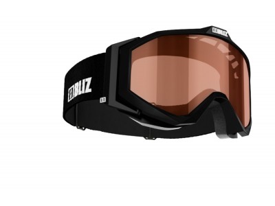 Bliz Edge JR OTG Black, Orange detské lyžiarske okuliare