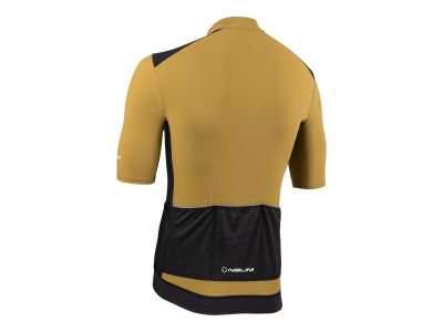 Koszulka rowerowa Nalini Five Pockets, czarno-ciemnozielona