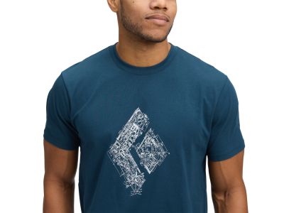 Koszulka Black Diamond ENGINEERED DIAMOND SS, indygo