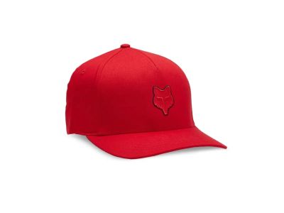 Fox Head Flexfit šiltovka, flame red