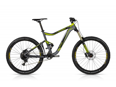 Kellys Swag 10, model 2017, gray / yellow