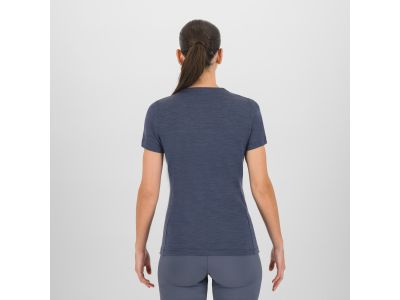 Tricou damă Karpos GUSELA MERINO, albastru ombre