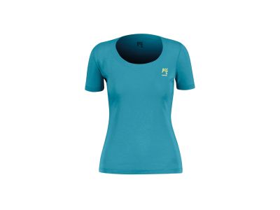Karpos LOMA COTTON women&amp;#39;s t-shirt, delphinium / logo print