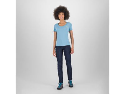 Karpos LOMA COTTON koszulka damska, delphinium / nadruk logo