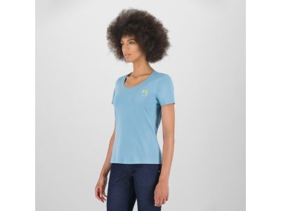 Karpos LOMA COTTON koszulka damska, delphinium / nadruk logo