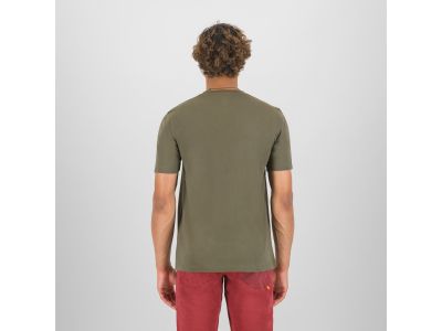 Karpos LOMA COTTON Shirt, Weinblatt/Logo-Print