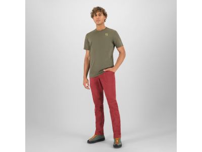 Karpos LOMA COTTON Shirt, Weinblatt/Logo-Print