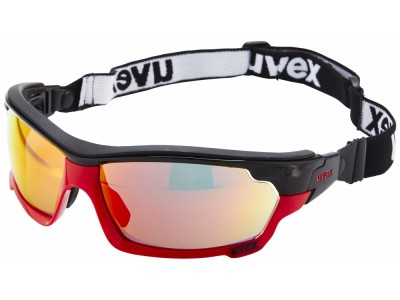 uvex Sportstyle 304 IR black red/mirror red