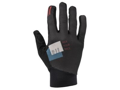 R2 Vallnord rukavice, čierna