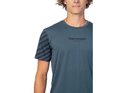 Hannah Bine T-Shirt, Anthrazit (Streifen)