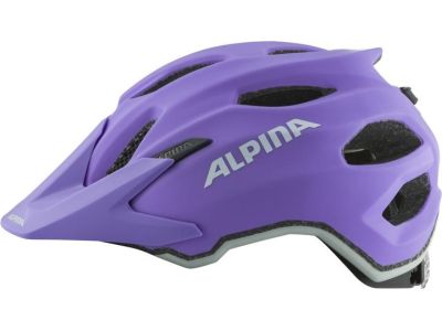 ALPINA CARAPAX JR Flash children's helmet, purple matt
