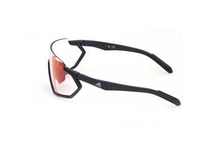 Adidas Sport SP0041 szemüveg, matt fekete/bordeaux tükör