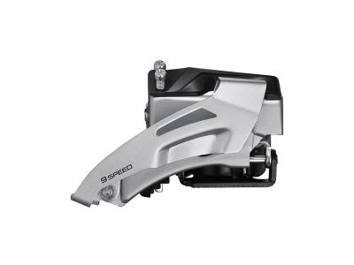 Shimano Altus FD-M2000 első váltó, 2x9, Top Swing, 34,9 mm, 4 fog.