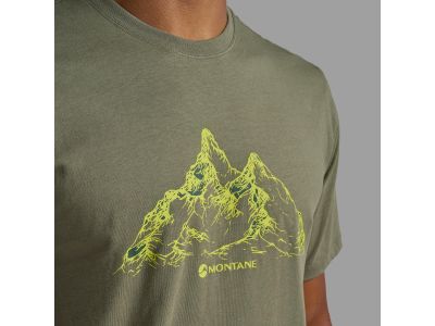 Montane Dual Mountain tričko, olivová