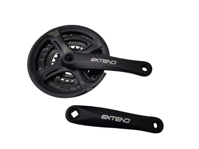 Angrenaj MTB Extend din aliaj, 170 mm, 42/34/24T, 3x8, OEM