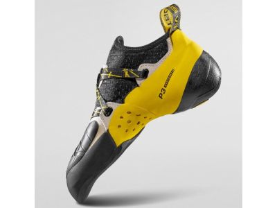 La Sportiva Solution lezečky, biela/žltá