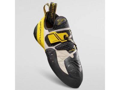 La Sportiva Solution lezečky, biela/žltá