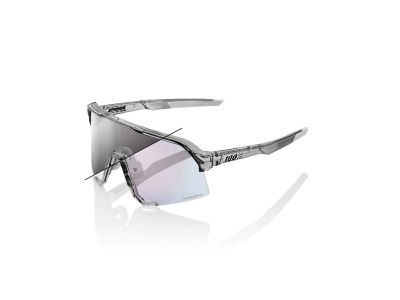 100% S3 glasses, polished translucent grey/rose gold mirror photochromic