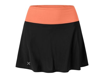 Montura SENSI SMART női szoknya rövidnadrággal, fekete/dinnyezöld