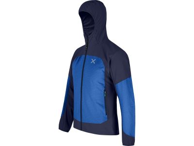 Montura SEED HOODED bunda, bright blue/graphite blue