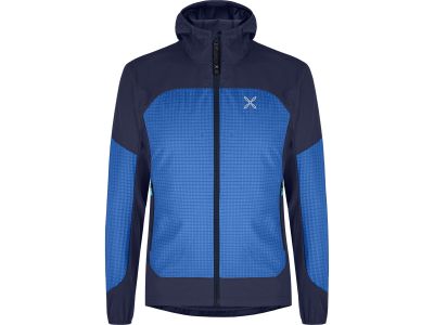 Montura SEED HOODED bunda, bright blue/graphite blue